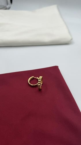 حلق ذهب عيار 18