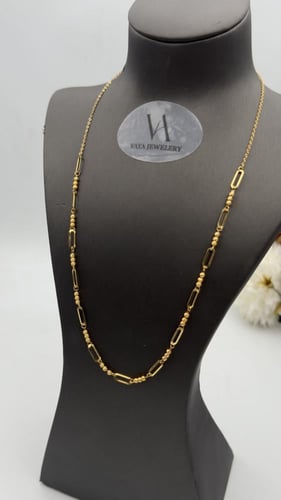 عقد / سبحة ذهب عيار 21