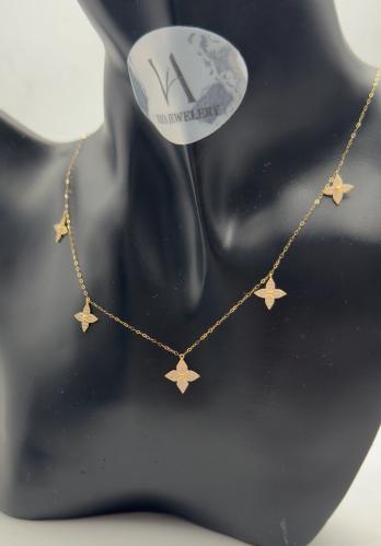 تشوكر ذهب عيار 18