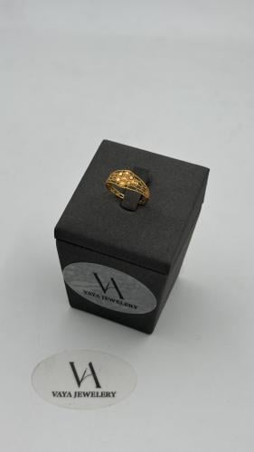 خاتم ذهب عيار 21