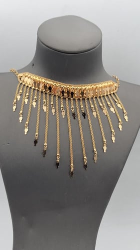 مخنق / مزنط ذهب عيار 21