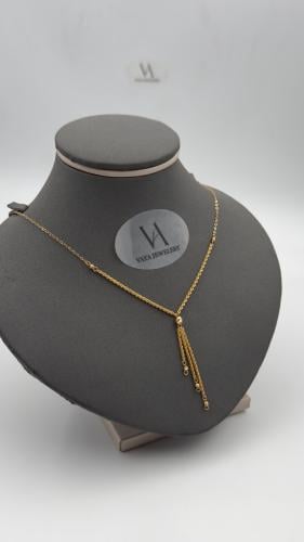 عقد ذهب عيار 21