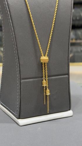 عقد / سبحة ( سحب متحركة ) ذهب عيار 21