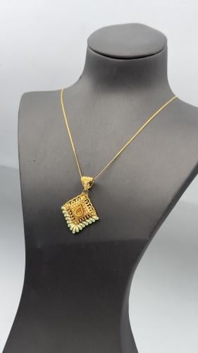 عقد / سبحة ذهب عيار 21