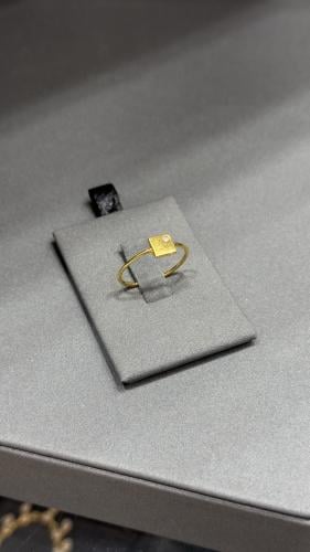 خاتم ذهب عيار 21