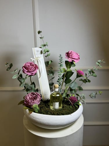 تنسيق رونق العطر والزهور