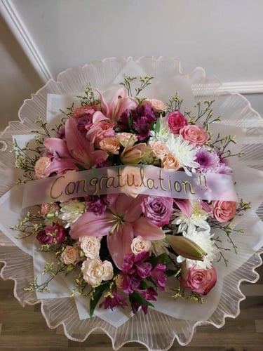 باقة فرحة التخرج