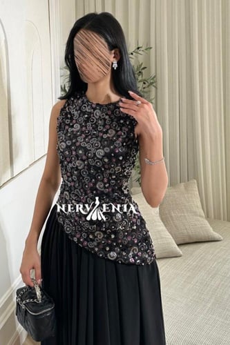 فستان جاش جورجيت ترتر علوي