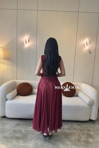 فستان سيرينيتي بالشيفون كورسيه