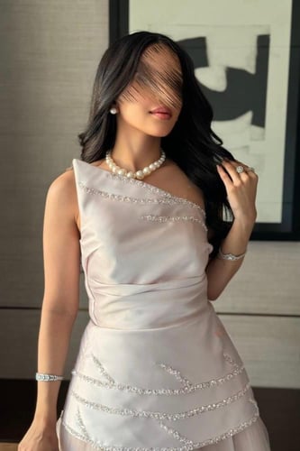 فستان كاترين ستير تل كلوش دبل ميكادو