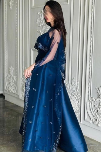 فستان كاب ملكي