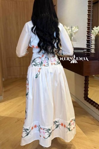 فستان العيد بوليرو مع جاكيت