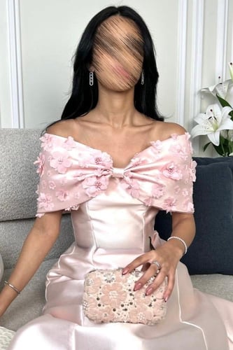 فستان فيرونكا فولد طويل