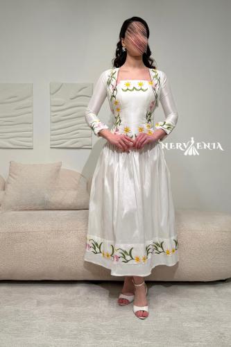 فستان العيد بوليرو مع جاكيت