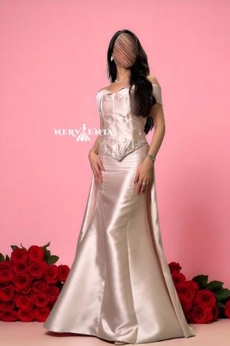 فستان سانا دريس ميكادو ذيل