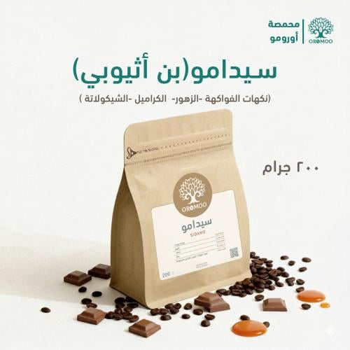 بن اثيوبي سيدامو مختص 200 غرام – V60