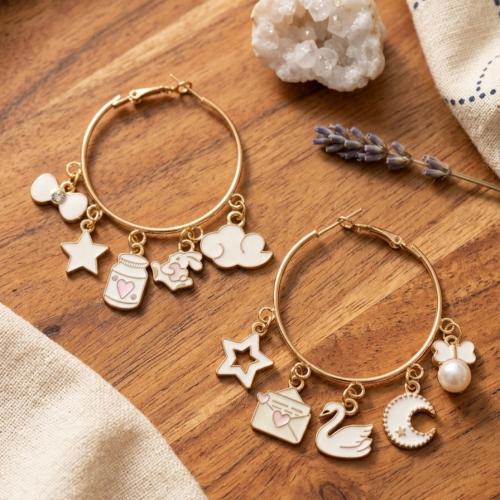 Golden Indian Style with Multiple Charms