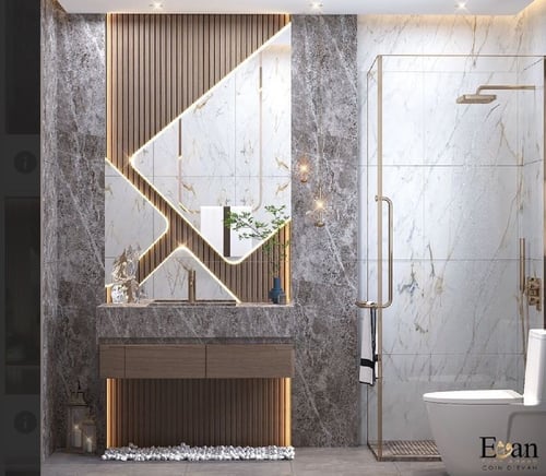 Elegant profile entrance