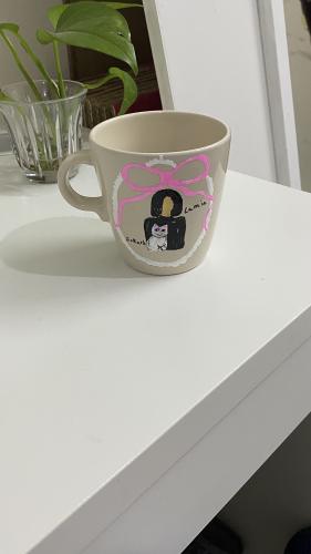 كوب رسم يدوي مخصص