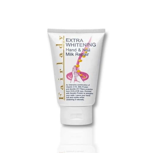 فير ليدي كريم الحليب المبيض لاصلاح اليدين والاظافر...