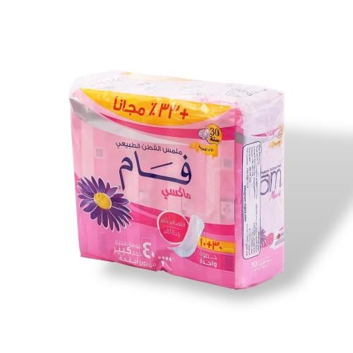 فام عرض ماكسى وردي30+10