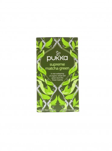 شاي أخضر عضوي الماتشا خضراء ممتازة 20 كيس