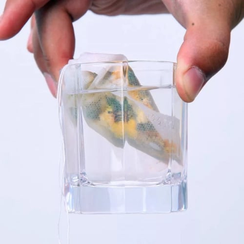 50 كيس شاي فارغ برباط، اكياس فلتر تستعمل مرة واحدة...