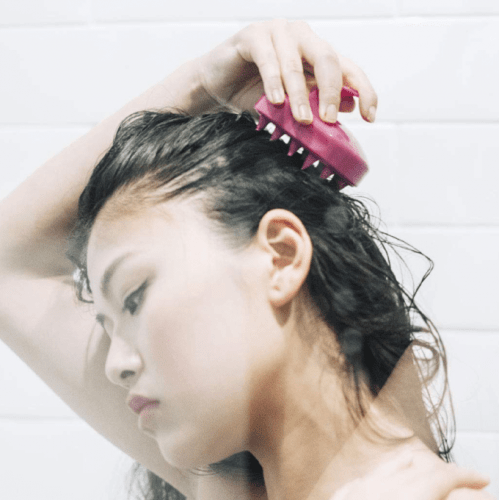 فرشاة الشامبو لفروة الرأس