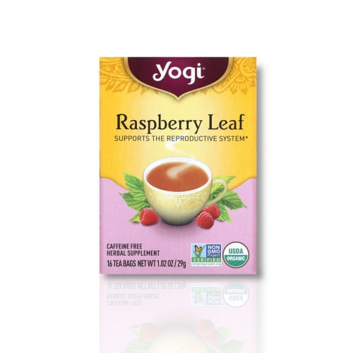 شاي أوراق توت العليق للنساء، خالٍ من الكافيين 16حب...