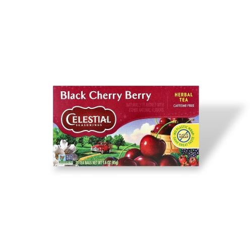 شاي الأعشاب، الكرز الأسود و التوت، خال من الكافيين...