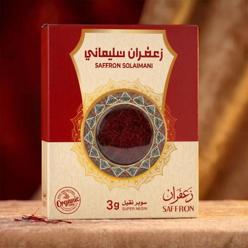 زعفران سوبر نقيل سليماني 3 جرام