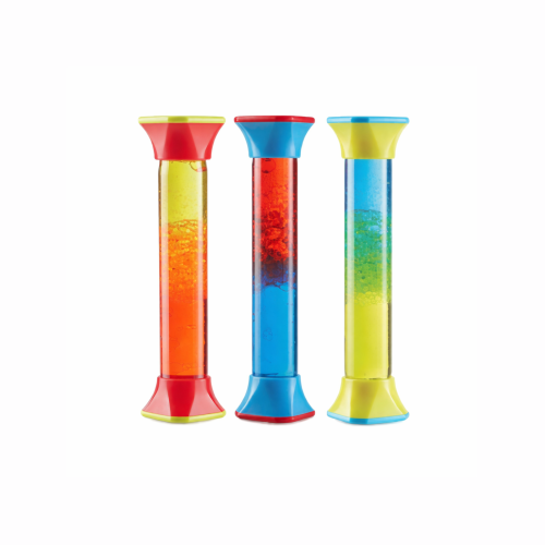 Color sensory mixing tubes