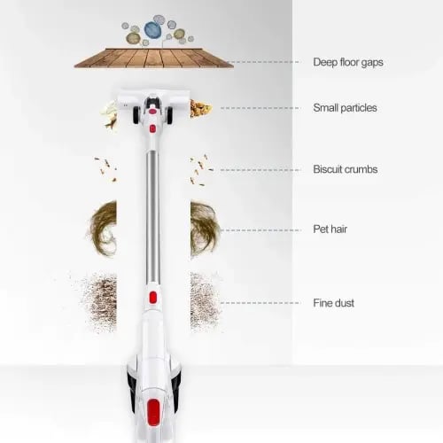 مكنسة لاسلكية 3in1 جاف من شركة hair سعة 2200mAh
