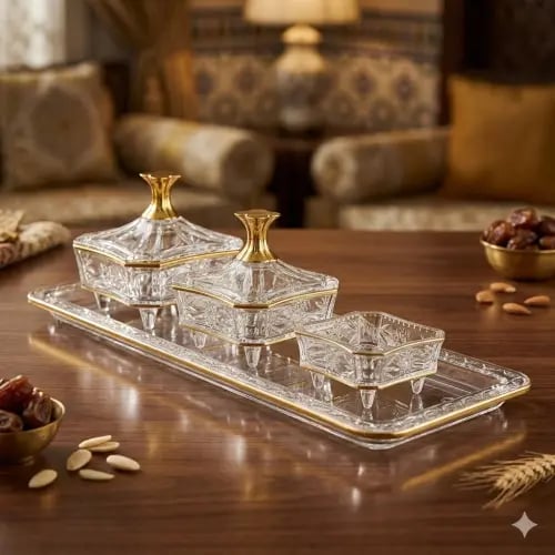 طقم تمريات 6 قطع اكريليك