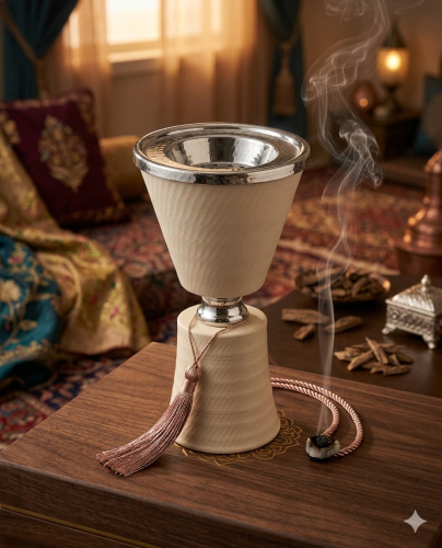 مبخره استيل فخمه مع الهدب