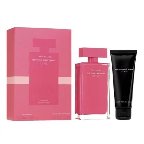 طقم نارسيسو رودريغز فلور مسك او دو بارفان نسائي