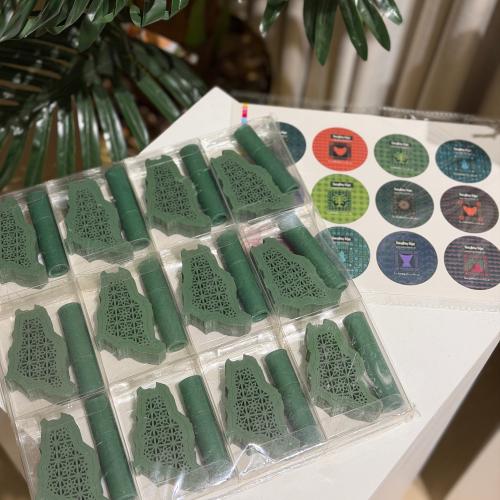 12 incense burners, map of the Kingdom