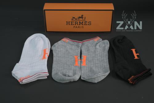 جوارب ماركة HERMES (6 قطع) قصير