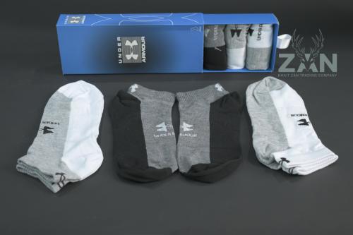 جوارب ماركة UNDER ARMOUR (6 قطع) قصير