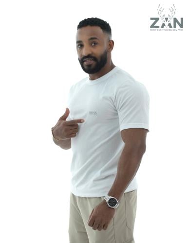 تيشرت ماركة BOSS(3قطع) أبيض
