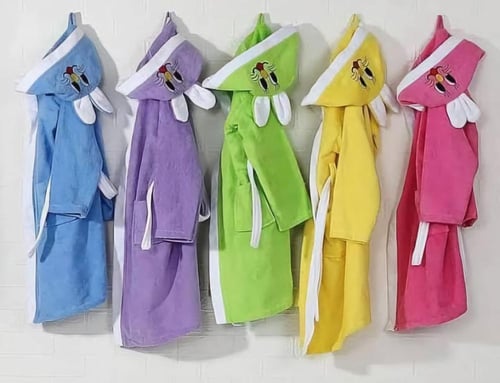 روب أطفال أخضر قطعة واحدة DURULB17