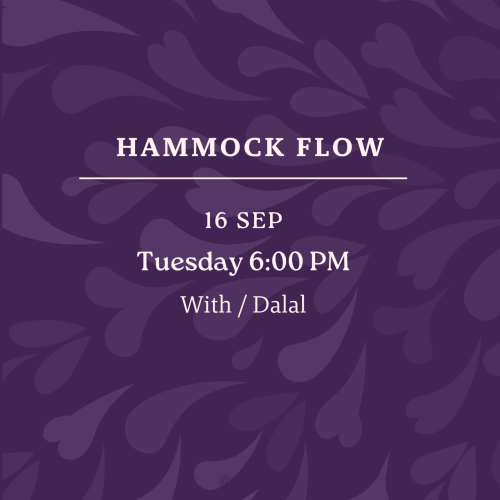 Hammock Flow- Tue