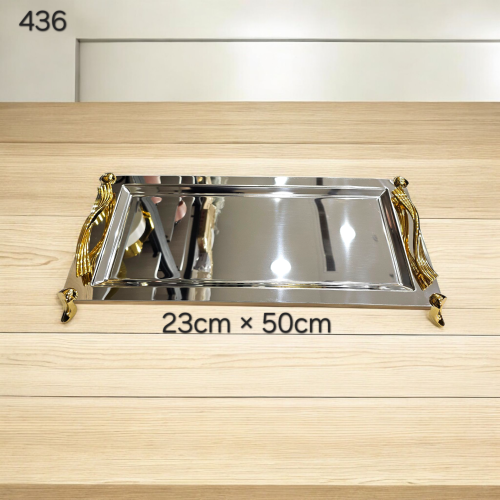 صواني تقديم ستانليس ستيل تركي عالي الجودة