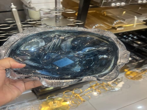 صواني تقديم كرستال