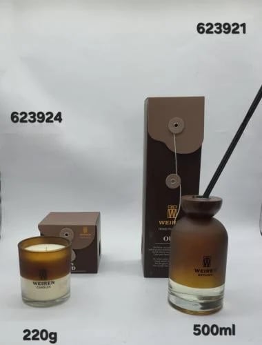 فواحة عطرية مع شمعة معطره