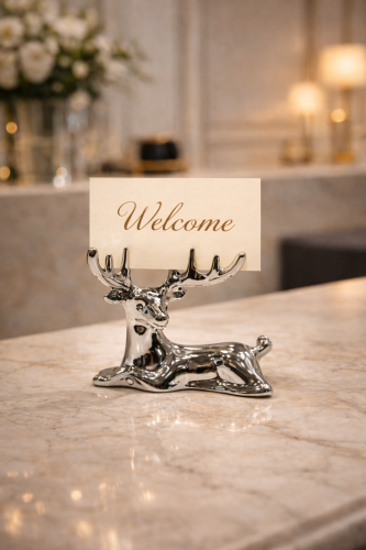 حامل كرت ترحيبي فاخر