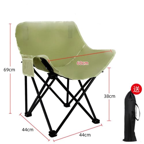كراسي رحلات قابل للطي اخضر فاتح