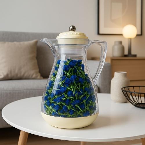 ترامس شاي مع ورد مجفف فاخر