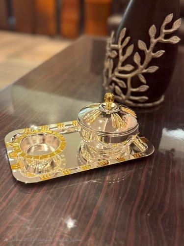 طقم تمرية ستانليس ستيل مذهب