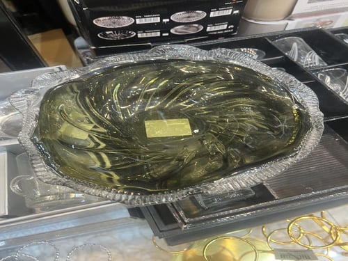 صواني تقديم كرستال